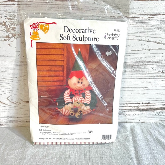 Vintage hobby Kraft Eric elf craft kit holiday Christmas decor - Picture 2 of 4